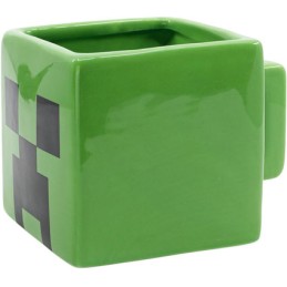 Figur Stor Minecraft Mug 3D Creeper Face Geneva Store Switzerland