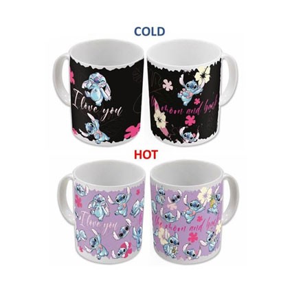 Figuren Stor Lilo und Stitch Tasse mit Thermoeffekt Stitch und Angel Genf Shop Schweiz Figuren Stor Lilo und Stitch Tasse mit Thermoeffekt Stitch und Angel Genf Shop Schweiz