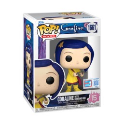 Figurine Funko Pop FCE2024 Coraline 2009 Coraline avec Baton de Sourcier Edition Limitée Boutique Geneve Suisse