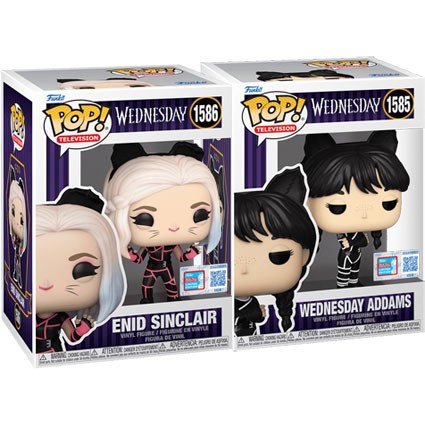Figurine Funko Pop Mercredi Addams (Wednesday) et Enid 2-Pack Edition Limitée Boutique Geneve Suisse
