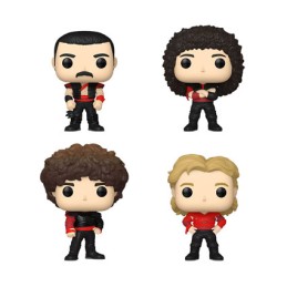 Figuren Funko BESCHÄDIGTE BOX Pop Rocks Queen Radio Gaga 4-Pack Genf Shop Schweiz