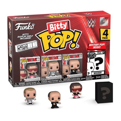Figuren Funko Pop Bitty WWE Bret Hart 4-Pack Genf Shop Schweiz Figuren Funko Pop Bitty WWE Bret Hart 4-Pack Genf Shop Schweiz