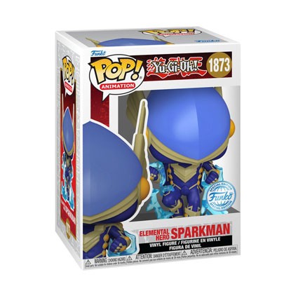 Figur Funko Pop Yu-Gi-Oh! Elemental Hero Sparkman Limited Edition Geneva Store Switzerland