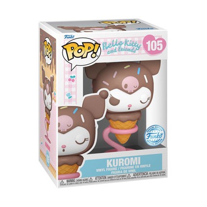 Figurine Funko Pop Hello Kitty Kuromi Cone de Glace Edition Limitée Boutique Geneve Suisse
