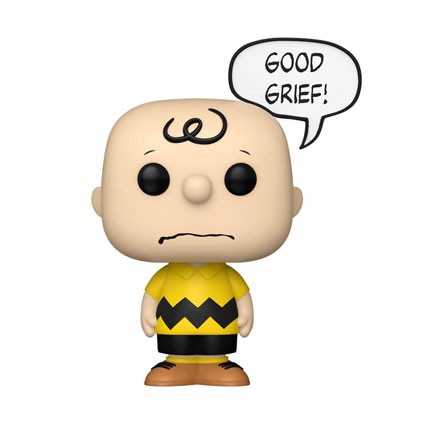 Figurine Funko Pop Peanuts Charlie Brown Good Grief Boutique Geneve Suisse