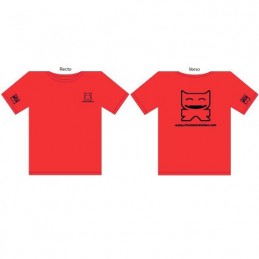 T-Shirt CS Femme : Rouge (S/36)