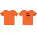 Figur T-Shirt CS Femme : Orange (S/36) CharacterStation Geneva Store Switzerland