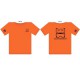 Figurine T-Shirt CS Femme : Orange Edition Limitée CharacterStation Boutique Geneve Suisse