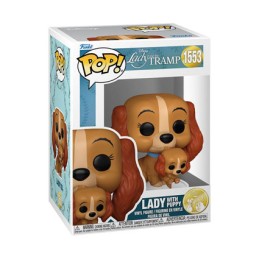 Figur Funko Pop Lady and the Tramp Lady with Puppy Geneva Store Switzerland