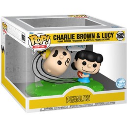Figurine Funko Pop Moments Peanuts Charlie Brown et Lucy Edition Limitée Boutique Geneve Suisse
