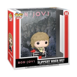 Figur Funko Pop Rocks Albums Bon Jovi Slippery When Wet with Hard Acrylic Protector Geneva Store Switzerland