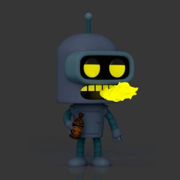 Figur Funko Pop Glow in the Dark Futurama Bender Chase Limited Edition Geneva Store Switzerland