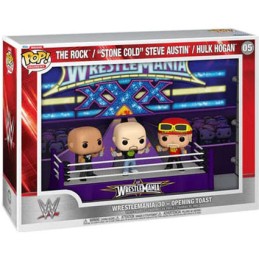 Figur Funko Pop Moments Deluxe Catch WWE Wrestlemania 30 Opening Toast 3-Pack Geneva Store Switzerland