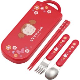 Figur Skater My Neighbor Totoro Chopsticks and Spoon and Fork Set Mei Red Geneva Store Switzerland