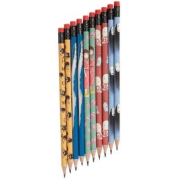 Figur Chronicle Books Spirited Away 10-piece Pencils Set Geneva Store Switzerland