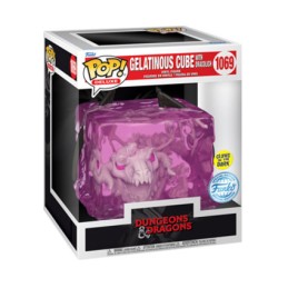 Figur Funko Pop Glow in the Dark Deluxe Dungeons and Dragons Gelatinous Cube with Dracolich Limited Edition Geneva Store Swit...