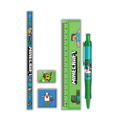 Figurine Pyramid International Minecraft Set Papeterie 5 Boutique Geneve Suisse