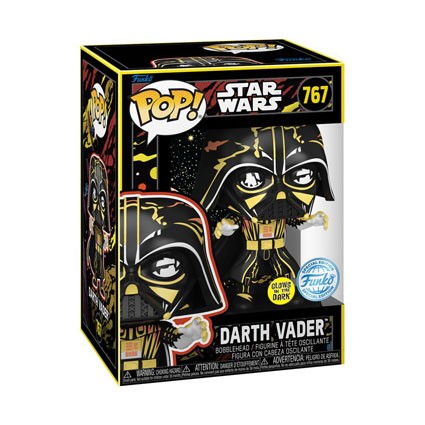 Figur Funko Pop Glow in the Dark Star Wars Darth Vader Retro Limited Edition Geneva Store Switzerland