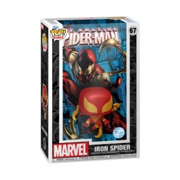 Figurine Funko Pop Comics Cover Amazing Spider-Man n°529 avec Boîte de Protection Acrylique Edition Limitée Boutique Geneve S...