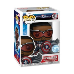 Figurine Funko Pop Captain America Brave New World Captain America Deco Edition Limitée Boutique Geneve Suisse