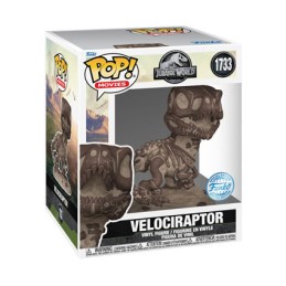 Figurine Funko Pop 15 cm Jurassic Park Velociraptor Fossil Edition Limitée Boutique Geneve Suisse