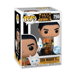 Figurine Funko Pop Star Wars Rebels Ezra with Loth-Cat Edition Limitée Boutique Geneve Suisse