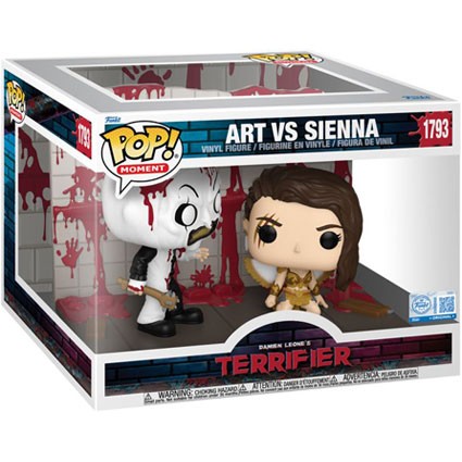 Figur Funko Pop Moment Terrifier 2 Art vs Sienna Limited Edition Geneva Store Switzerland