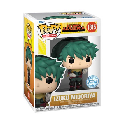 Figurine Funko Pop My Hero Academia Deku Hooded Edition Limitée Boutique Geneve Suisse