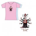 Figurine Critter Box T-Shirt Bleu Femme Gary Baseman : I Hide In Your Dreams Edition Limitée Boutique Geneve Suisse