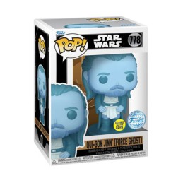 Figuren Funko Pop Phosphoreszierend Star Wars Qui-Gon Jinn Force Ghost Limitierte Auflage Genf Shop Schweiz