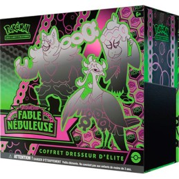 Figurine Pokémon Company International Carte Pokémon en Français Coffret Dresseur d'Élite EV06.5 Fable Nébuleuse Boutique Gen...