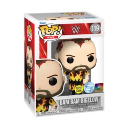 Figur Funko Pop Glow in the Dark Catch WWE Bam Bam Bigelow Limited Edition Geneva Store Switzerland