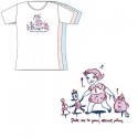 Figuren T-Shirt Blanc Femme Gary Baseman : Take Me To Your Secret Place Limitierte Auflage Critter Box Genf Shop Schweiz