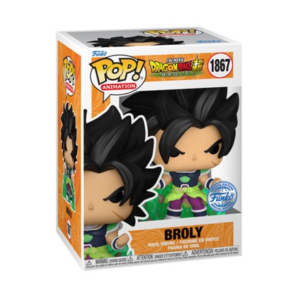 Figur Funko Pop Dragon Ball Super Broly Green Energy Limited Edition Geneva Store Switzerland