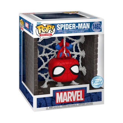Figurine Funko Pop Deluxe Spider-Man in Webs Edition Limitée Boutique Geneve Suisse