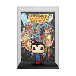 Figurine Funko Pop Comic Cover Superman Justice League of America n°217 avec Boîte de Protection Acrylique Edition Limitée Bo...