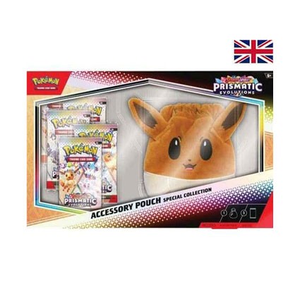 Figur Pokémon Company International Pokémon TCG Scarlet and Violet 08.5 Prismatic Evolutions Eevee Accessory Pouch Collection... Figur Pokémon Company International Pokémon TCG Scarlet and Violet 08.5 Prismatic Evolutions Eevee Accessory Pouch Collection...