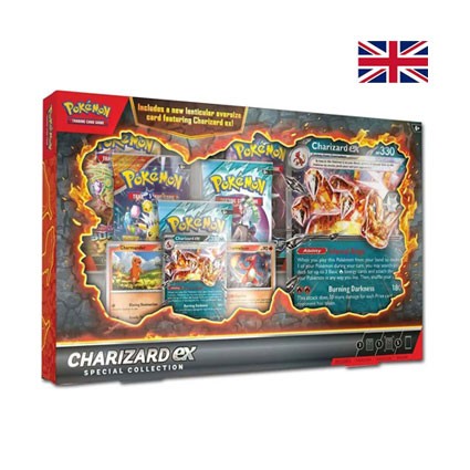 Figuren Pokémon Company International Pokémon TCG Spezial-Premium Kollektion Charizard ex April 2025 Englische Version Genf S... Figuren Pokémon Company International Pokémon TCG Spezial-Premium Kollektion Charizard ex April 2025 Englische Version Genf S...