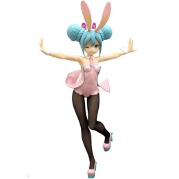 Figurine Furyu Hatsune Miku BiCute Bunnies Wink Pearl Pink Color Boutique Geneve Suisse