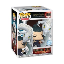 Figurine Funko Pop Jujutsu Kaisen Suguru Geto with Rainbow Dragon Edition Limitée Boutique Geneve Suisse