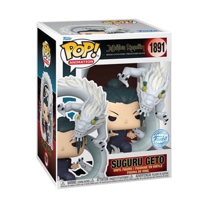 Figur Funko Pop Jujutsu Kaisen Suguru Geto with Rainbow Dragon Limited Edition Geneva Store Switzerland
