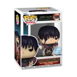 Figur Funko Pop Glow in the Dark Jujutsu Kaisen Toji Fushiguro Chase Limited Edition Geneva Store Switzerland
