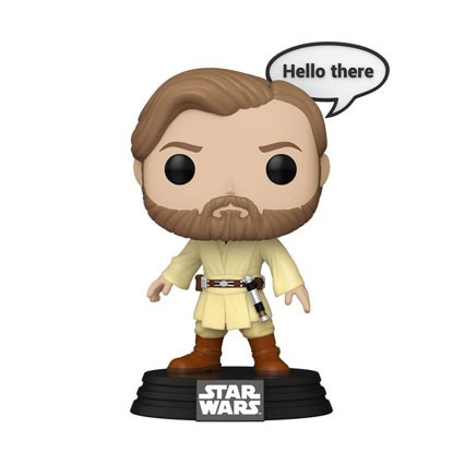 Figurine Funko Pop Star Wars Sayings Obi-Wan Kenobi Boutique Geneve Suisse