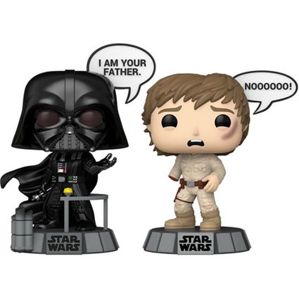 Figuren Funko Pop Star Wars Sayings Darth Vader und Luke Skywalker Genf Shop Schweiz