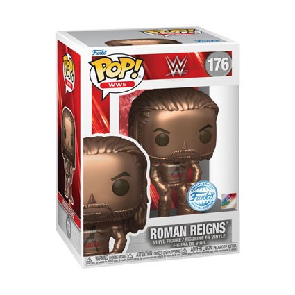 Figur Funko Pop Catch WWE Roman Reigns Bronze Limited Edition Geneva Store Switzerland