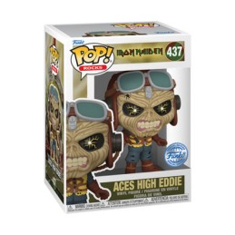 Figurine Funko Pop Rocks Iron Maiden Aces High Eddie Edition Limitée Boutique Geneve Suisse