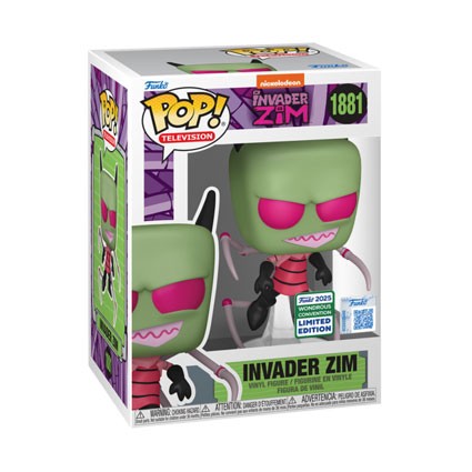 Figuren Funko Pop WC2025 Invader Zim with Spider Legs Limitierte Auflage Genf Shop Schweiz Figuren Funko Pop WC2025 Invader Zim with Spider Legs Limitierte Auflage Genf Shop Schweiz