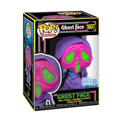 Figur Funko Pop Blacklight Scream Ghost Face Limited Edition Geneva Store Switzerland