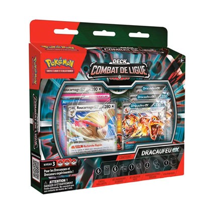 Figurine Pokémon Company International Pokémon Deck Combat de Ligue Dracaufeu-ex Boutique Geneve Suisse Figurine Pokémon Company International Pokémon Deck Combat de Ligue Dracaufeu-ex Boutique Geneve Suisse