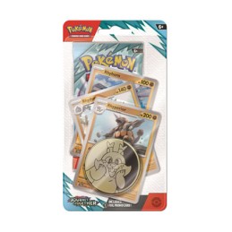 Figuren Pokémon Company International Pokémon Karten in Englisch Together Premium Checklane Blister Scharlachrot und Violett ...